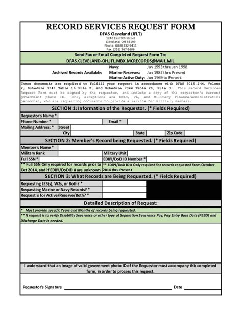 Online Document Request .